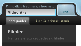 online video sitesi tasar�m�