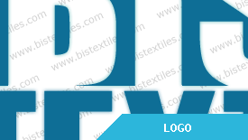 tekstil logo mavi