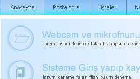 video konferans sitesi tasar�m�